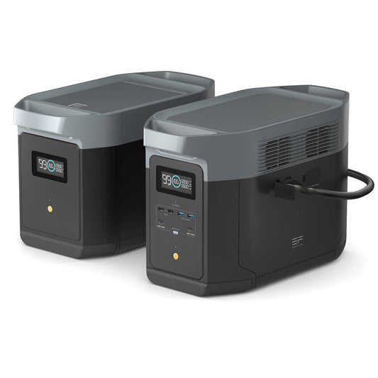 EF ECOFLOW DELTA 2 MAX Kraftwerk mit intelligenter Extrabatterie