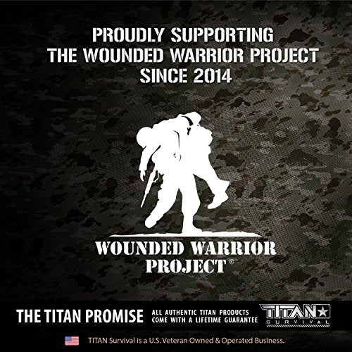 Titan Paracord 281,23 kg SurvivorCord | 100 FEET, DRAGONSCALE