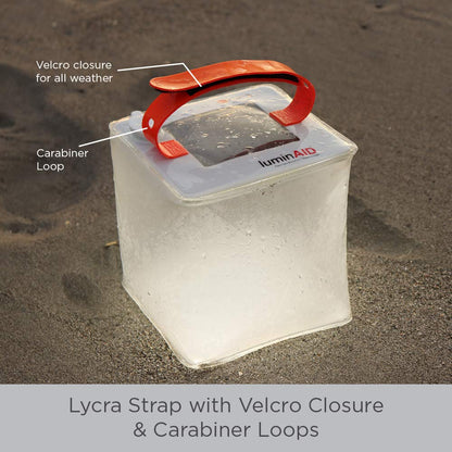 LuminAID PackLite Hero 2-in-1-Turbolader | Tragbares Solartelefon-Ladegerät & Laterne