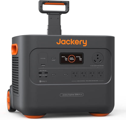 Jackery Portable Power Station Explorer 2000 Plus, Solargenerator