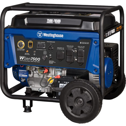 Westinghouse WGen7500 Portable Generator mit 9500 Peak Watt