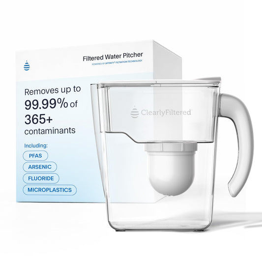 Klar gefilterter Wasser-Pitcher / aktualisiertes Modell - Enthält 1 Filter