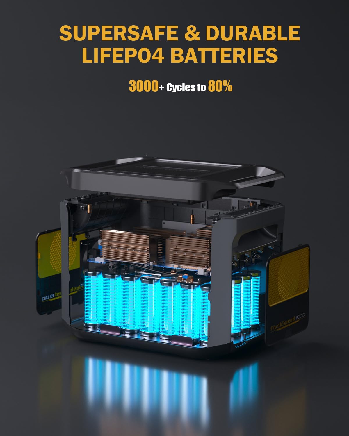 VTOMAN FlashSpeed 1500 Portable Power Station 1500W