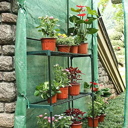 CO-Z Lean zu Greenhouse Walk in, Portable Mini Green House mit PE Cover