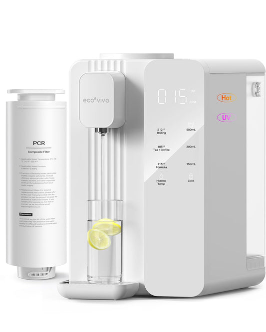 Ecoviva Mate 4 Countertop Reverse Osmosis Wasserfiltersystem mit UV