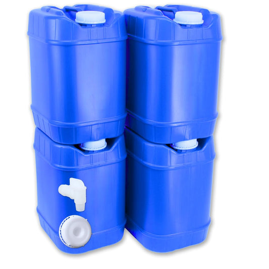 Aguaprep 5-Gallonen stapelbare Wasserspeicherbehälter