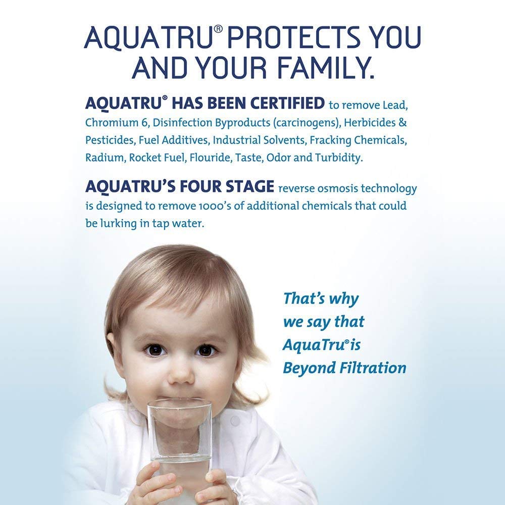 AQUA TRU Countertop Wasserfiltration Umkehrosmose Reinigungssystem