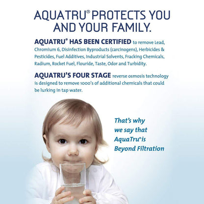 AQUA TRU Countertop Wasserfiltration Umkehrosmose Reinigungssystem