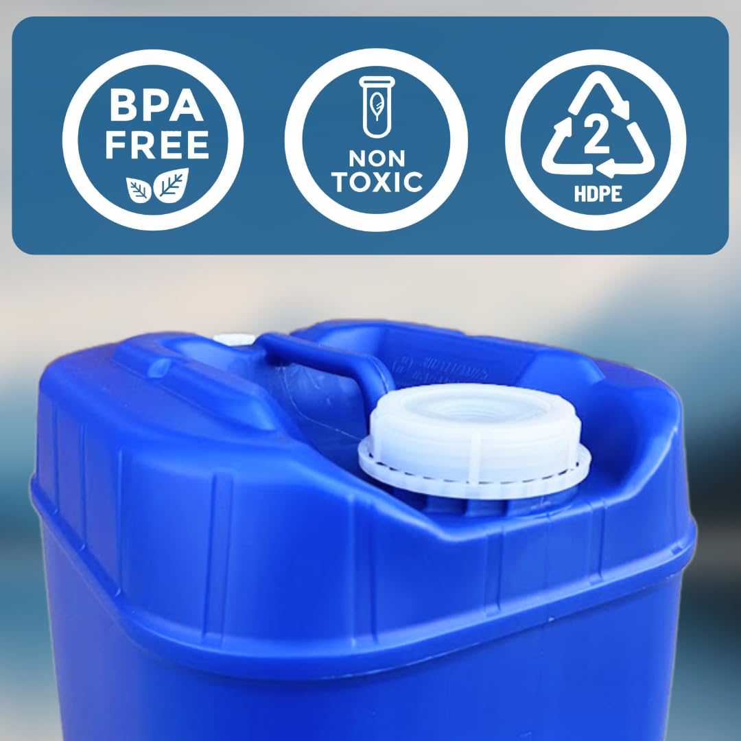 Aguaprep 5-Gallonen stapelbare Wasserspeicherbehälter