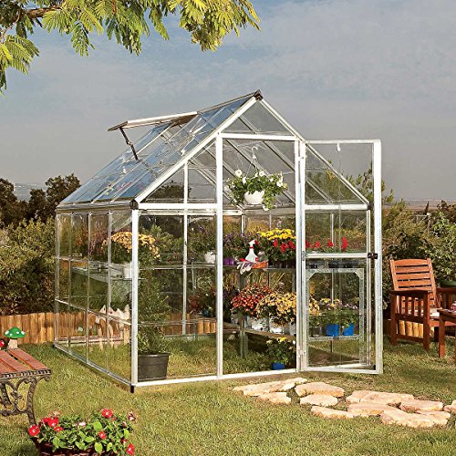 Harmony 6' x 8' Gewächshaus mit Starter Kit