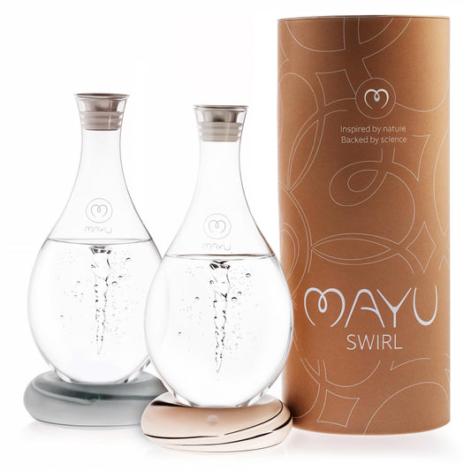 MAYU Swirl Strukturierter Wasser-Pitcher