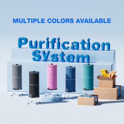 Purewell 3-Stufe 0,01μm Ultra-Filtration Gravitationswasserfiltersystem