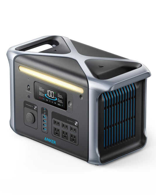 Anker SOLIX F1200 Portable Power Station, PowerHouse 757, 1800W Solargenerator