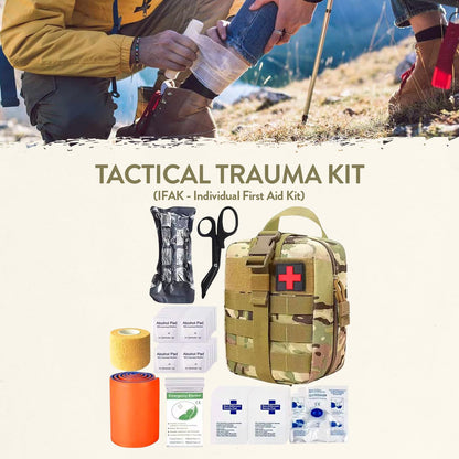 TacPreps 72-Stunden-Überlebens-Kit 45L Bug Out Bag