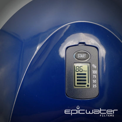 Epische Reinwasserfilter-Pitcher | Navy Blue | 3.5L | 100% BPA-frei