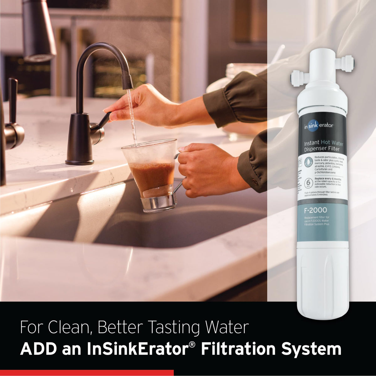 InSinkErator Edelstahltank Instant Warmwasserspender