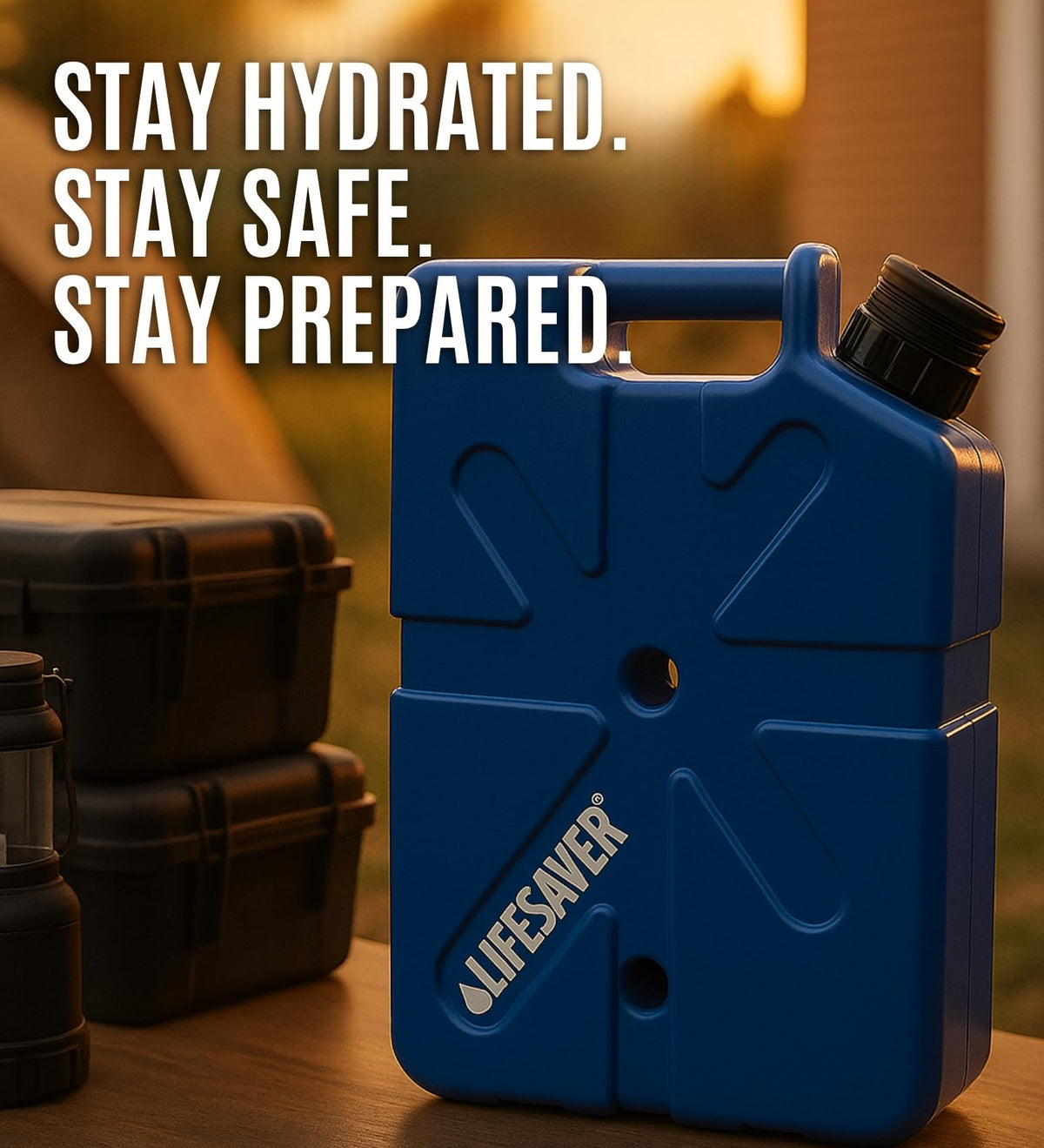 Lebensretter Jerrycan Wasserreiniger