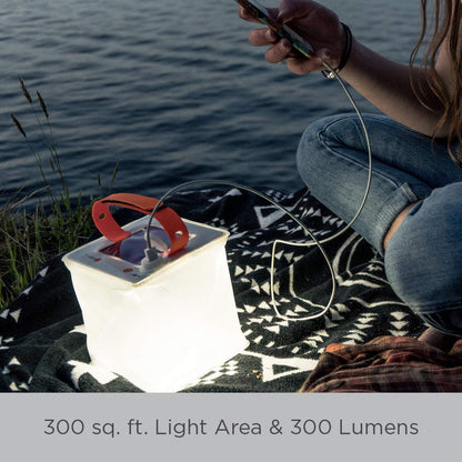 LuminAID PackLite Hero 2-in-1-Turbolader | Tragbares Solartelefon-Ladegerät & Laterne