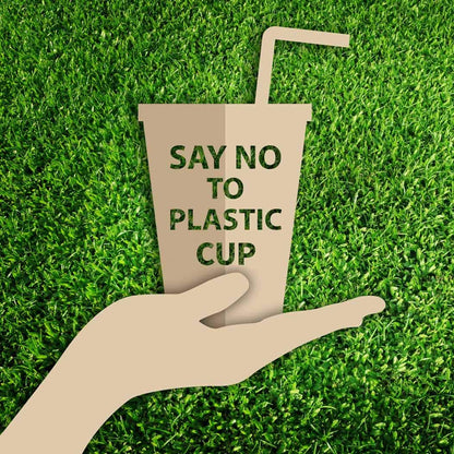 50 Count Eco Friendly Clear 454 g. PLA Cups mit Lids