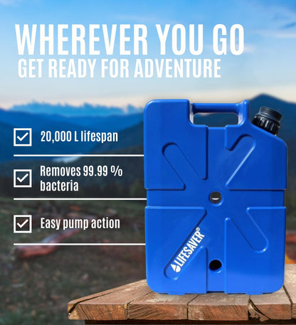 Lebensretter Jerrycan Wasserreiniger