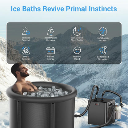 Eisbad Wasserkühler für kalte Tauchwannen