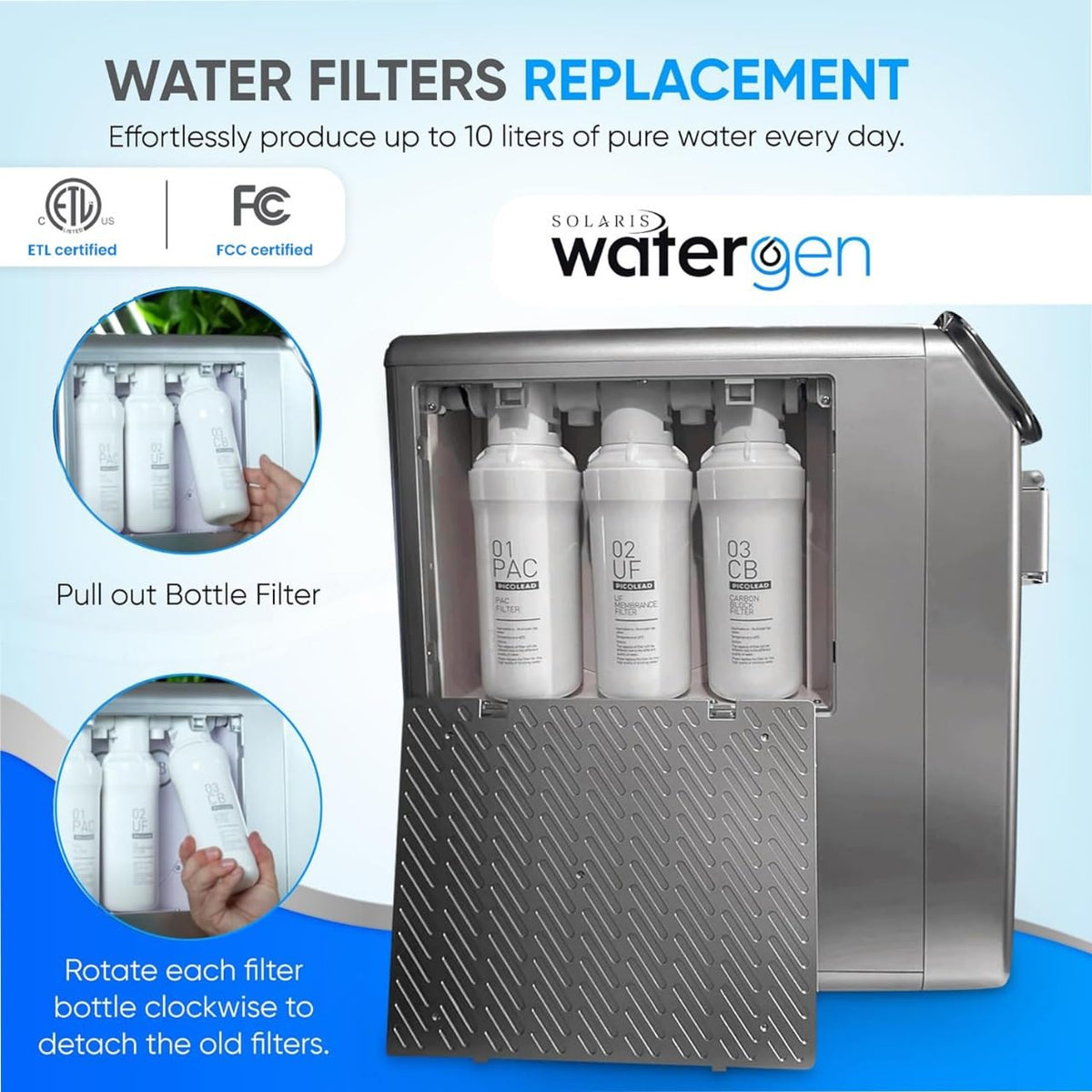 Solaris WaterGen A10 Atmosphärischer Wassergenerator