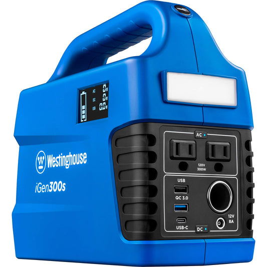 Westinghouse 296Wh 600 Peak Watt tragbares Kraftwerk und Solargenerator (Solarmodul nicht inbegriffen)