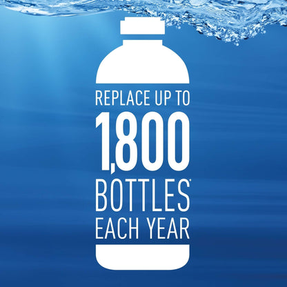 Brita 20 Unzen Premium Filterflasche mit Filter BPA Free - Edelstahl