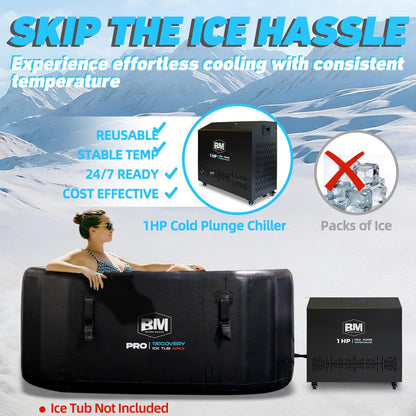 Beyond Marina 1 HP Cold Plunge Chiller für Eisbadewanne