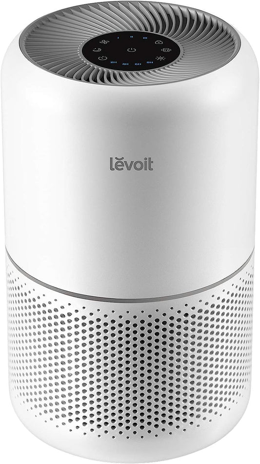 LEVOIT Luftreiniger 3-in-1 Filter mit HEPA Schlafmodus, Staubrauchverschmutzer Geruch entfernen