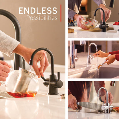 InSinkErator Edelstahltank Instant Warmwasserspender