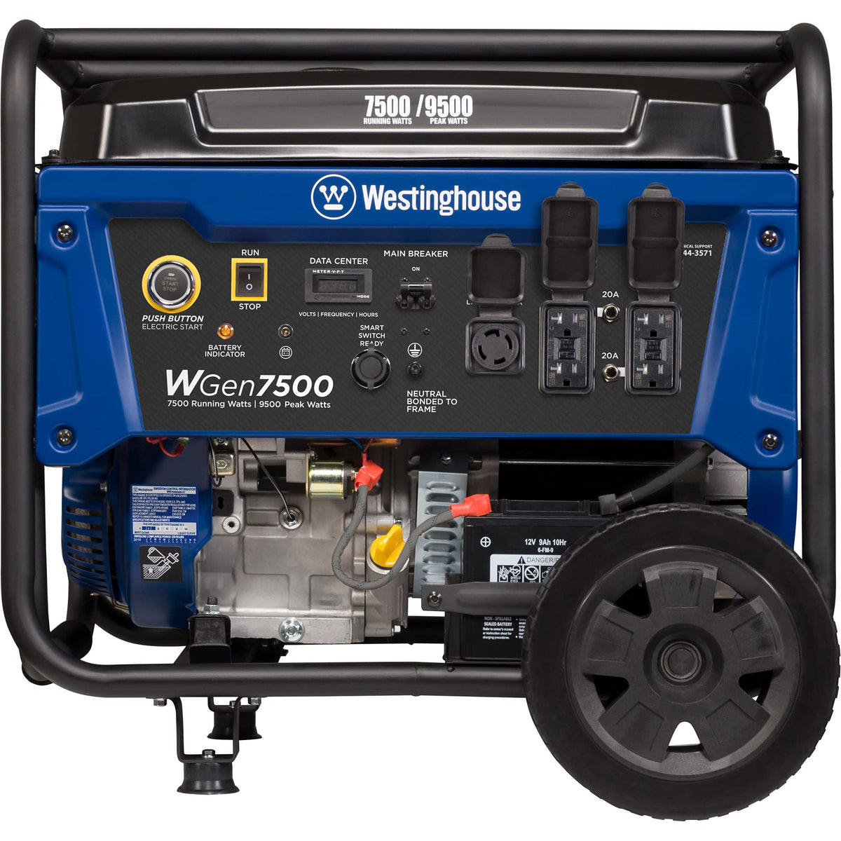 Westinghouse WGen7500 Portable Generator mit 9500 Peak Watt