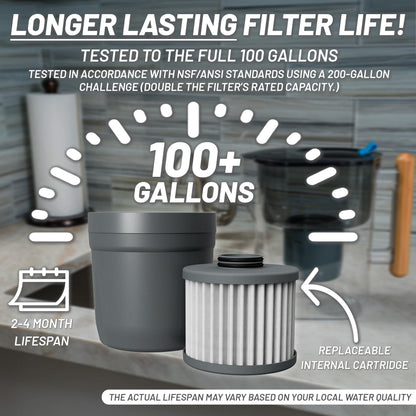 Epische Wasserfilter Ersatzfilter für Epic Nano XP Wasserfilter-Pitcher