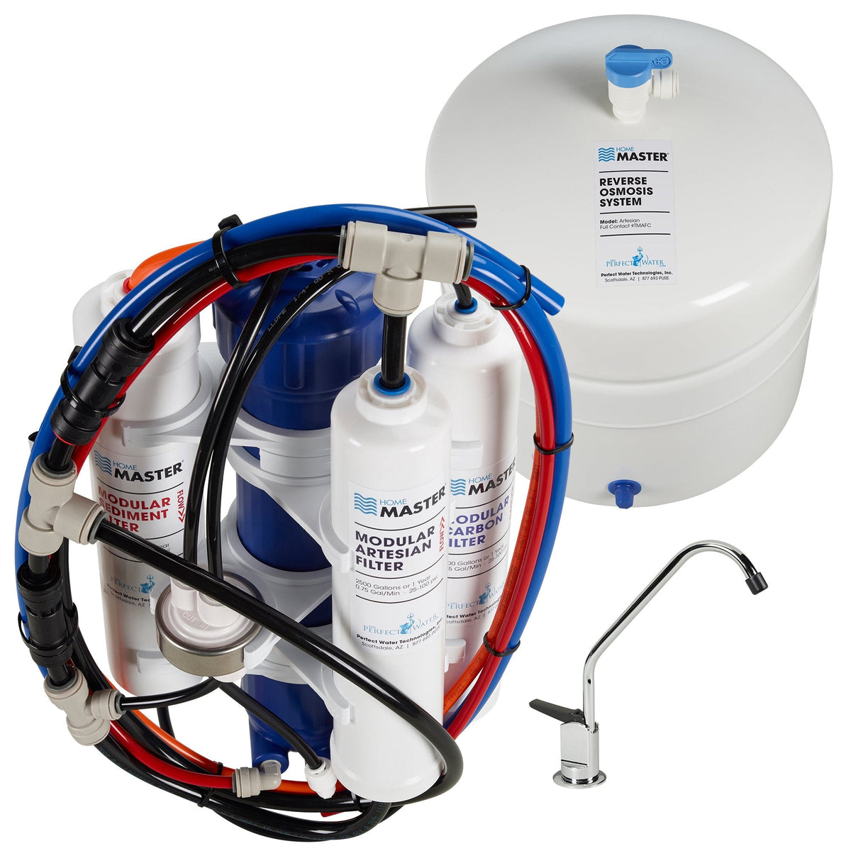 TMAFC Artesian Full Contact Untersenken Reverse Osmose Wasserfiltersystem