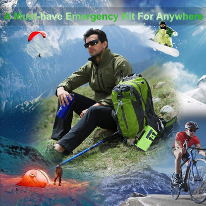 OnLyee Hand Crank Radio, Notfall Wetter Solar tragbare Radio 5-Wege Wetter Radio AM / FM / SW / NOAA Wetter Radio mit LED-Taschenlampe, Leselampe, 2000mAh Power Bank USB-Ladegerät, SOS Alarm und