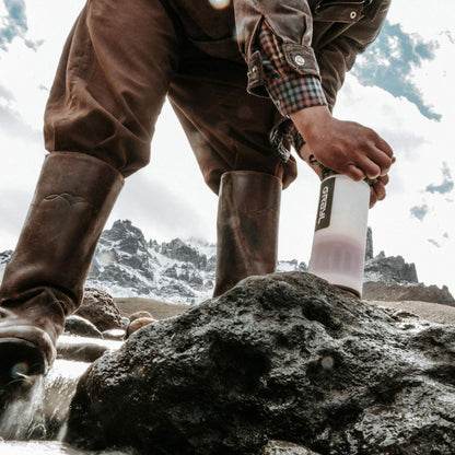 GRAYL Geopress 68 g Wasserreiniger für globales Reisen, Backpacking, Wandern und Überleben
