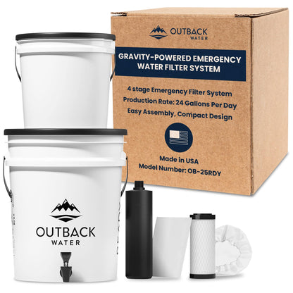 Outback Notfall Trinkwasserfiltersystem