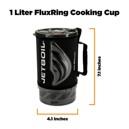 Jetboil Flash Camping Herd Kochsystem, Carbon