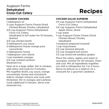 Augason Farms Dehydrierte Cross Cut Sellerie