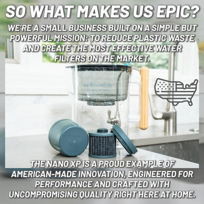 Epische Wasserfilter Ersatzfilter für Epic Nano XP Wasserfilter-Pitcher