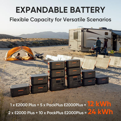 Jackery Portable Power Station Explorer 2000 Plus, Solargenerator