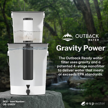 Outback Notfall Trinkwasserfiltersystem