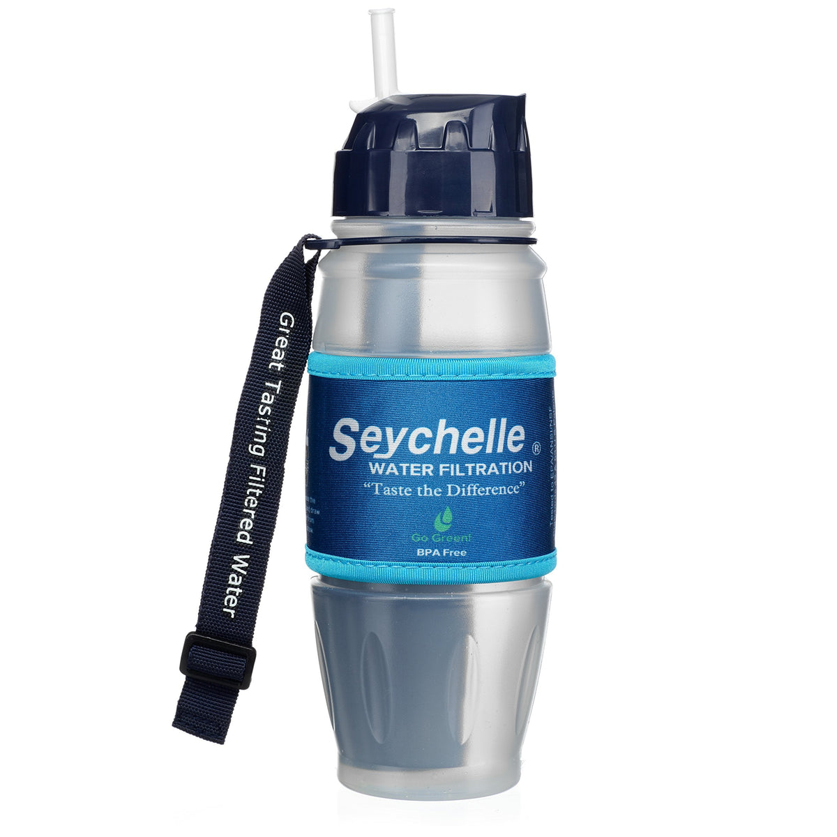 Seychelle Extreme Water Filter Flasche - Camping, Reisen, Wandern, Backpacking, Überleben und Notfall - entfernt Bakterien, Viren, radiologische Verunreinigungen - 794 g