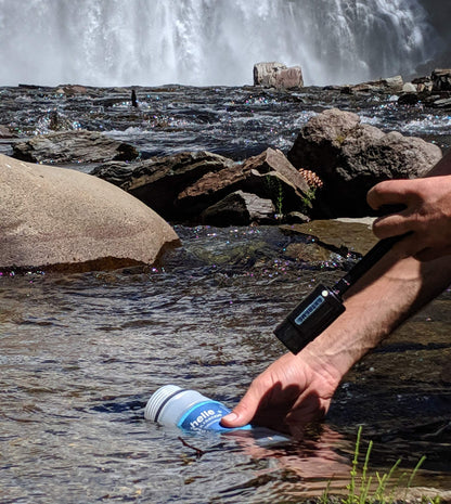 Seychelle Extreme Water Filter Flasche - Camping, Reisen, Wandern, Backpacking, Überleben und Notfall - entfernt Bakterien, Viren, radiologische Verunreinigungen - 794 g