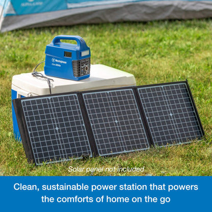 Westinghouse 296Wh 600 Peak Watt tragbares Kraftwerk und Solargenerator (Solarmodul nicht inbegriffen)